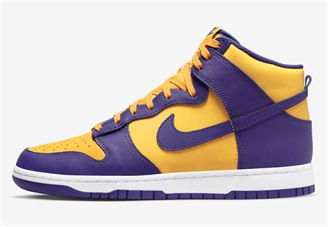 nike dunks lakers|Nike dunk high Lakers stockx.